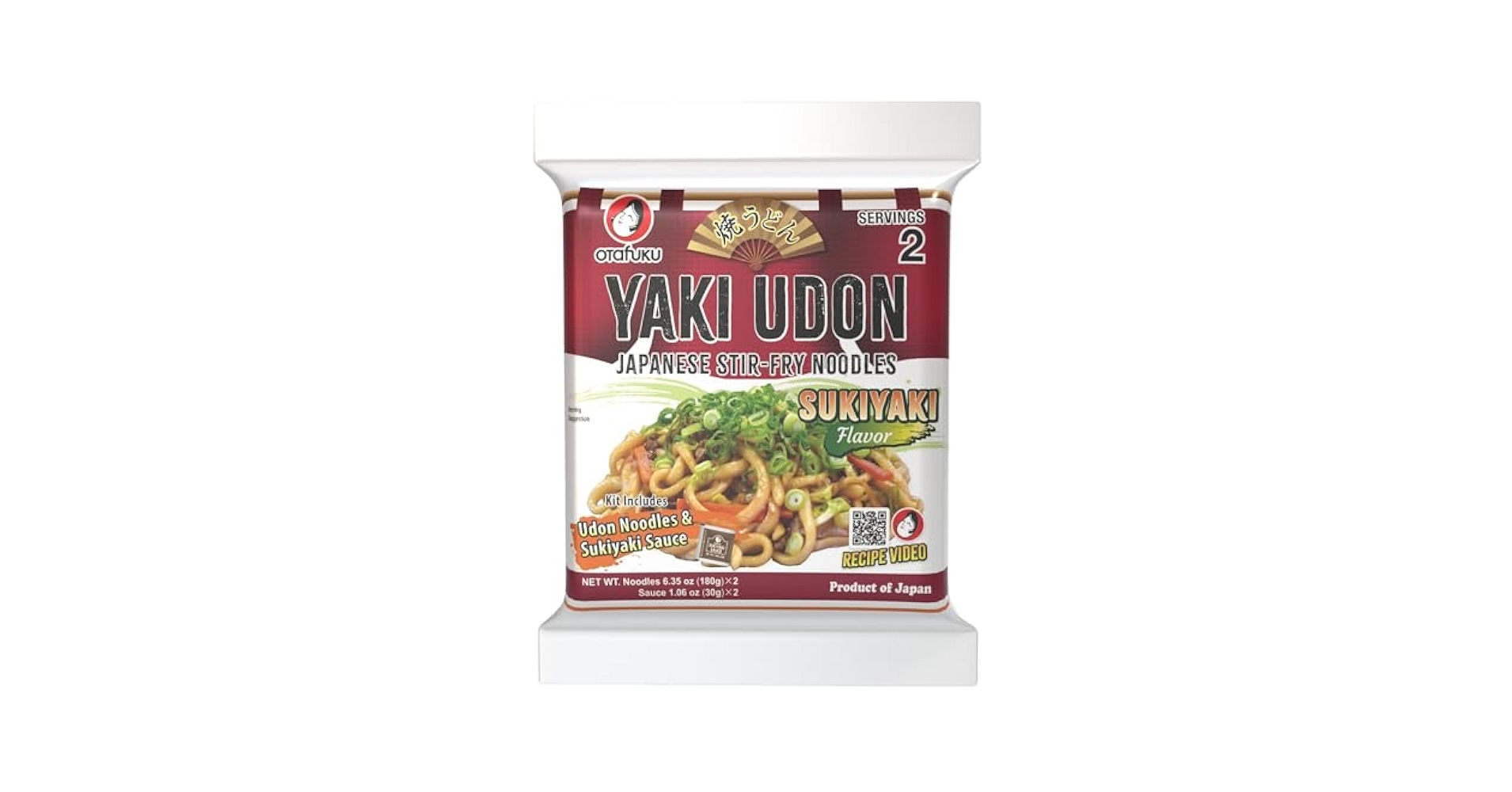 Amazon.com: Otafuku Yaki Udon Japanese Stir-Fry Noodles Kit